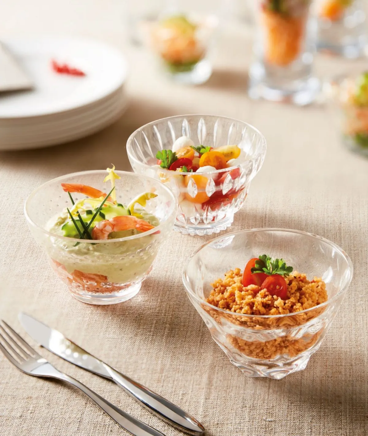 Coupe à dessert rond transparent verre Ø 12 cm Maeva - ARCOROC