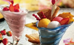 BORMIOLI ROCCO Coupe à dessert rond transparent verre Ø 12,5 cm Fortuna Best