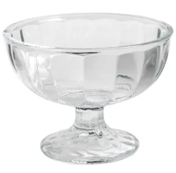 Coupe à dessert rond transparent verre Ø 10,3 cm Cyclade - PRO.MUNDI New