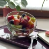 Coupe à dessert rond transparent verre pressé Ø 12 cm Bubble - LA ROCHERE Best