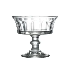 LA ROCHERE Coupe à dessert rond transparent verre pressé Ø 10,8 cm Perigord Outlet