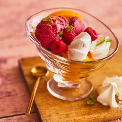 LA ROCHERE Coupe à dessert rond transparent verre pressé Ø 14 cm Circee Best