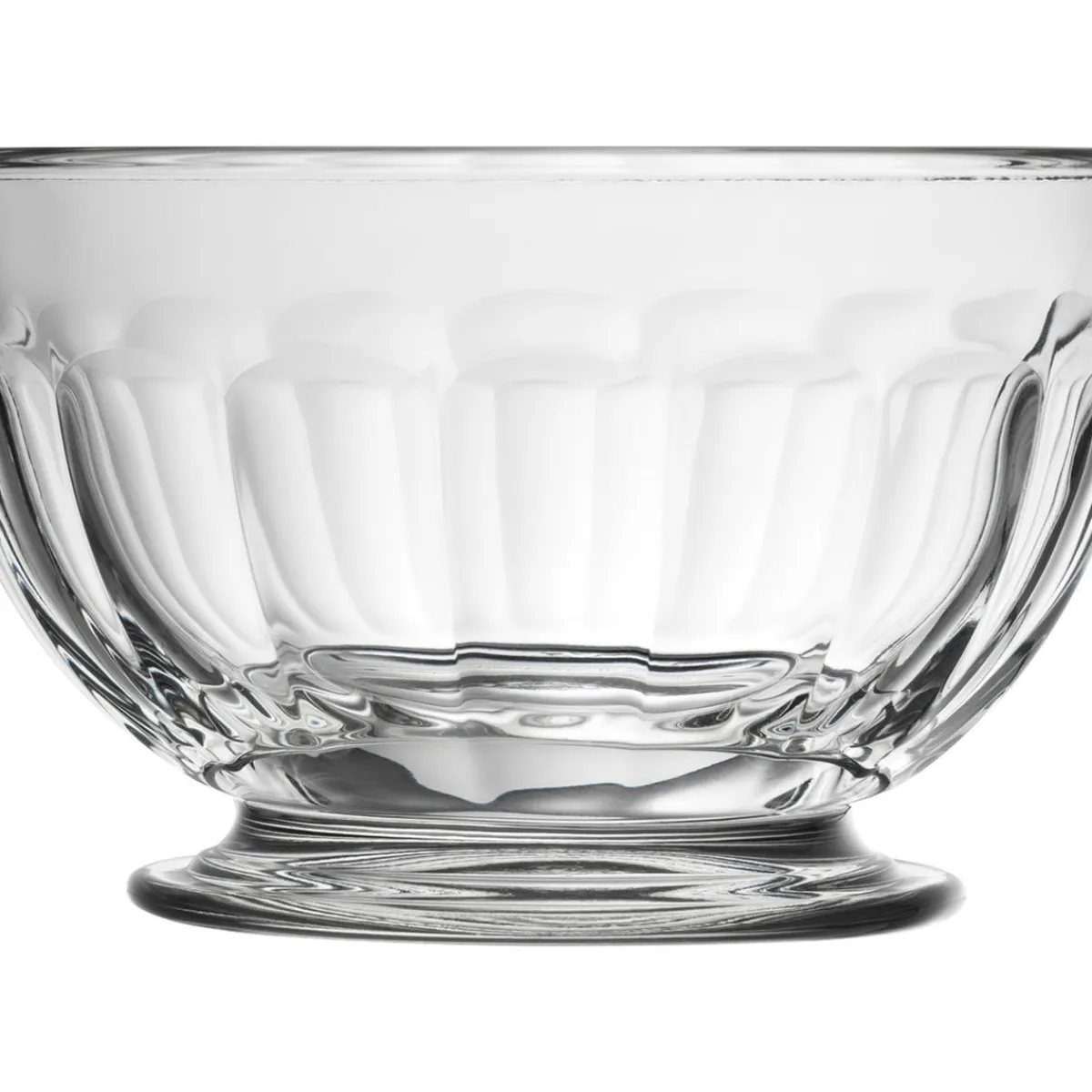 LA ROCHERE Coupe à dessert rond transparent verre pressé Ø 13,7 cm Perigord Discount