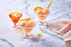 Coupe à dessert transparent verre pressé Ø 9,2 cm Vega - LA ROCHERE Best