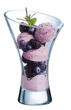 Coupe à dessert transparent verre Ø 12,3 cm Jazzed - ARCOROC Hot