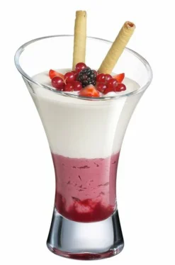 Coupe à dessert transparent verre Ø 12,3 cm Jazzed - ARCOROC Hot