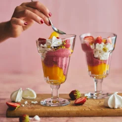 Coupe à dessert verre pressé 37 cl Charlotte - LA ROCHERE Online