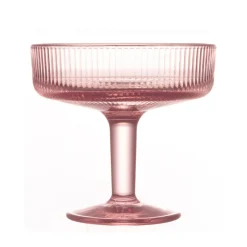 LA ROCHERE Coupe à glace rond rose verre Ø 12,5 mm Alice Online