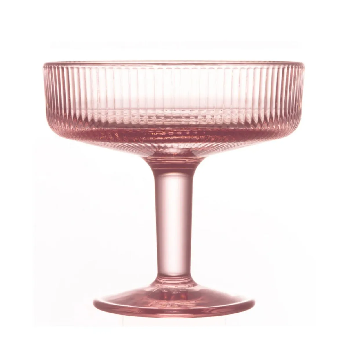 LA ROCHERE Coupe à glace rond rose verre Ø 12,5 mm Alice Online
