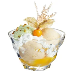 Coupe à glace rond transparent verre Ø 10 cm Maeva Diamant - ARCOROC Online
