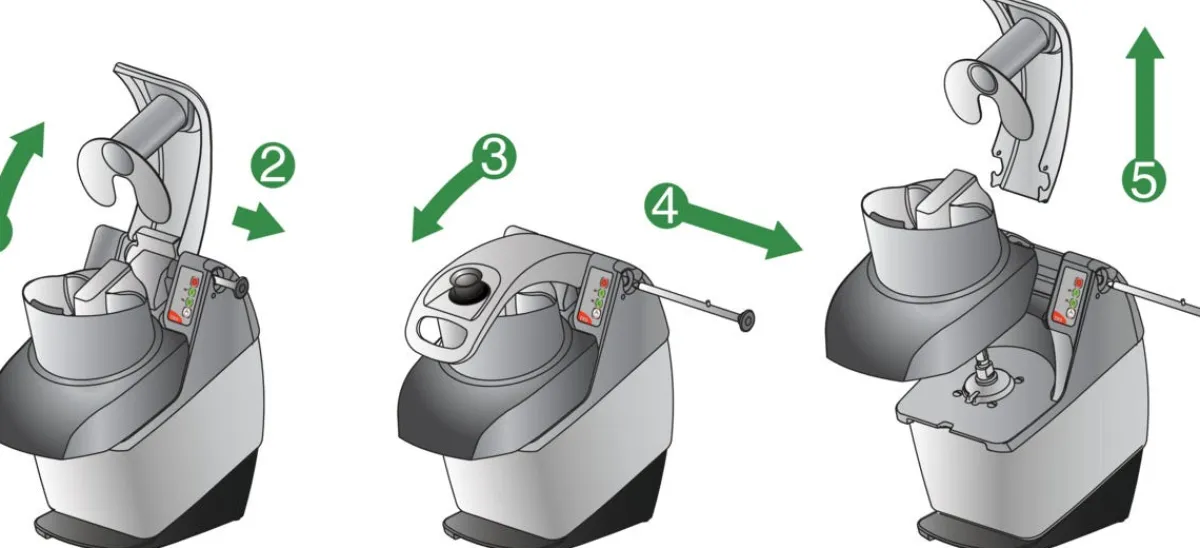 DITO SAMA Coupe-légumes TRS1VV 500 kg/h 500 W 230v Hot