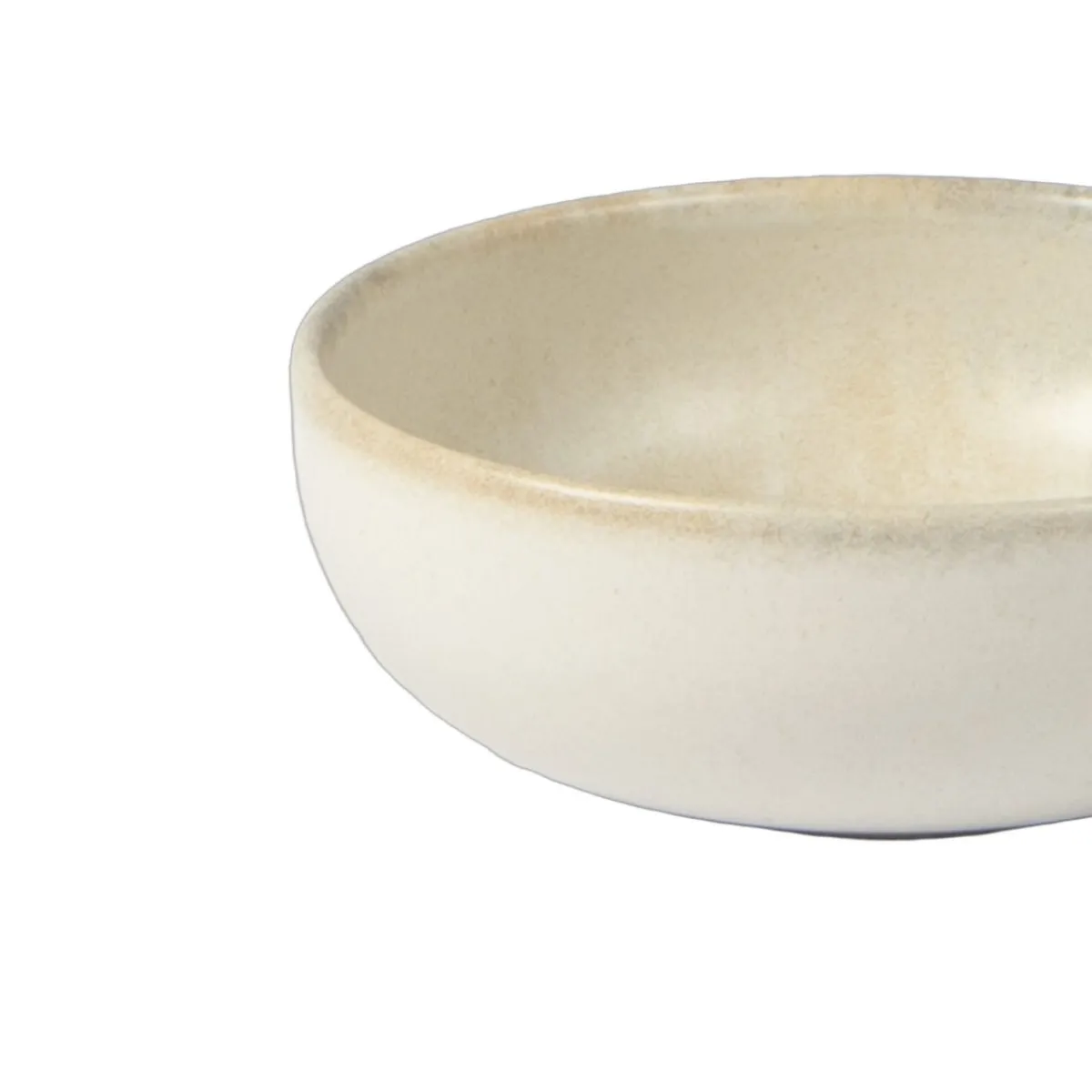 Coupelle beige grès émaillé Ø 12 cm Sahara - ACCOLADE