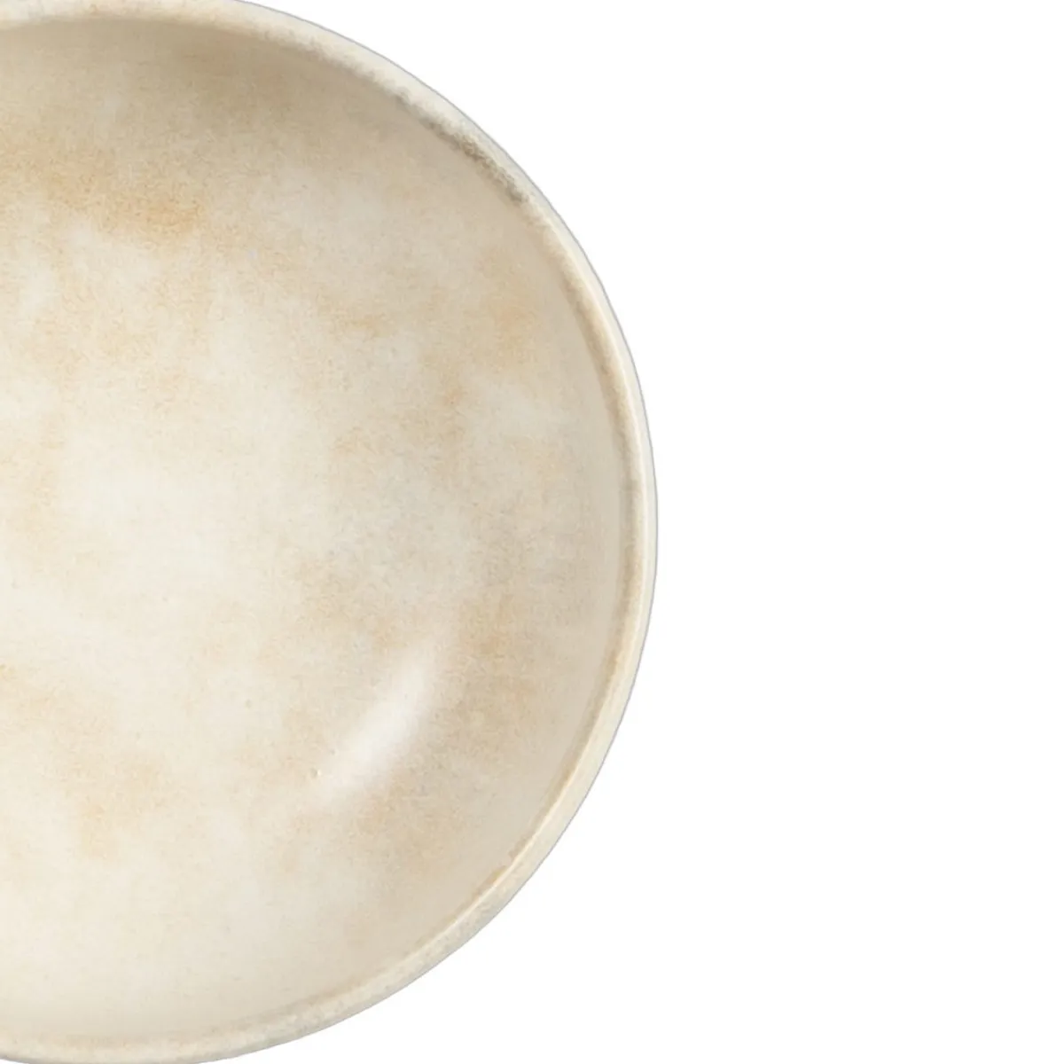 Coupelle beige grès émaillé Ø 12 cm Sahara - ACCOLADE