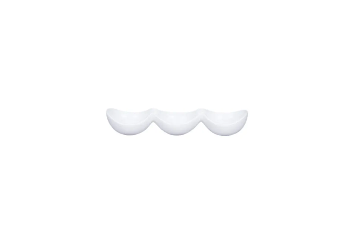 Coupelle blanc porcelaine bone china 21 cm Feelings - RAK Clearance