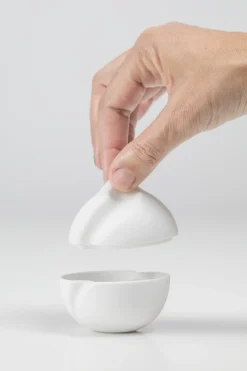 Coupelle blanc porcelaine 9,5 cm Ø 9,5 cm The Tablet - COOKPLAY Hot