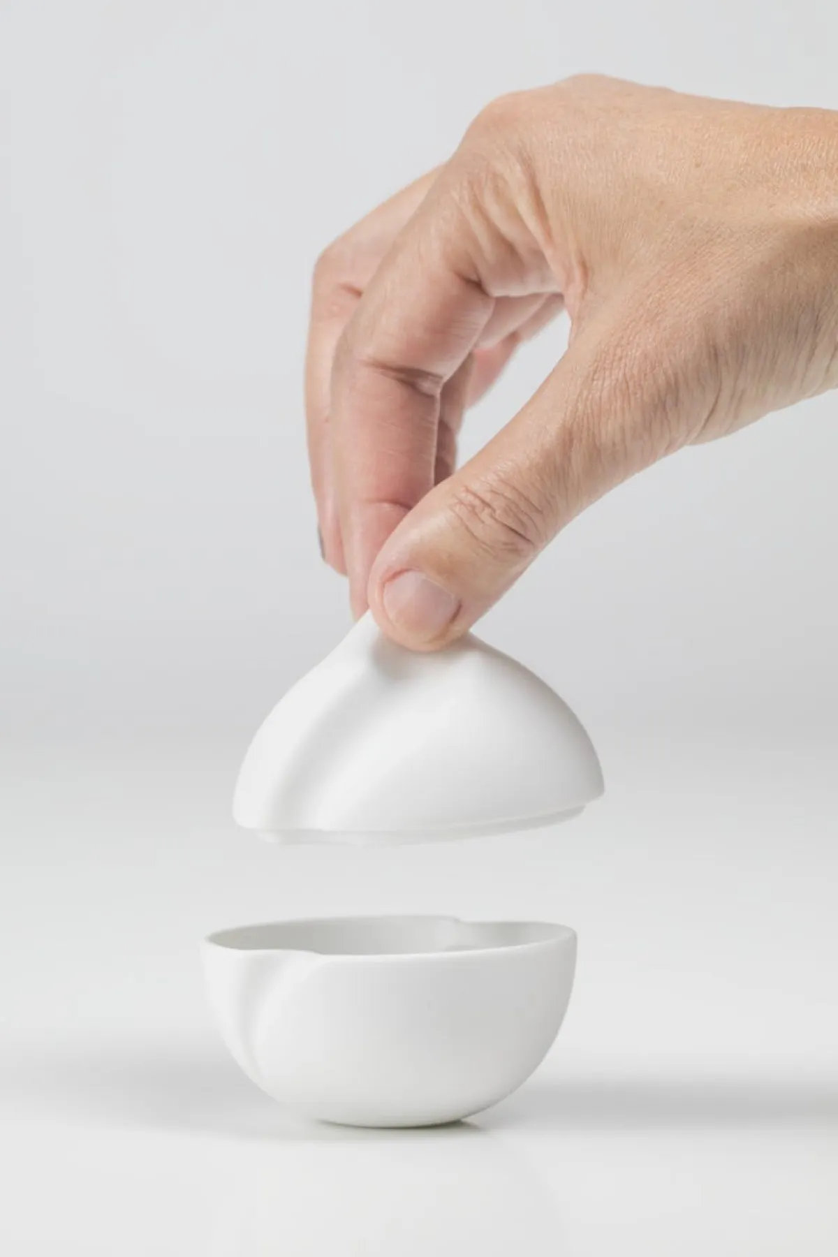Coupelle blanc porcelaine 9,5 cm Ø 9,5 cm The Tablet - COOKPLAY Hot