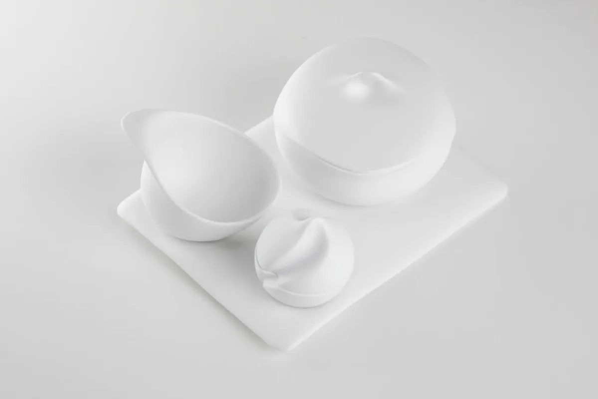 Coupelle blanc porcelaine 9,5 cm Ø 9,5 cm The Tablet - COOKPLAY Hot