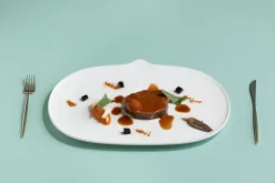 Coupelle blanc porcelaine 9,5 cm Ø 9,5 cm The Tablet - COOKPLAY Hot
