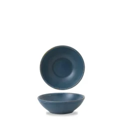 CHURCHILL Coupelle / bol conique oslo blue porcelaine vitrifiée Ø 13 cm Nourish Oslo Sale