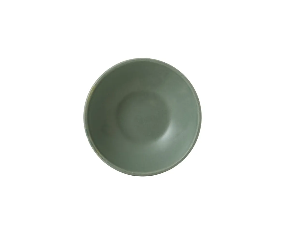 Coupelle / bol rond Andorra Green porcelaine vitrifiée Ø 11,6 cm Nourish Andorra - CHURCHILL Online