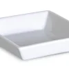 Coupelle carré blanc porcelaine 9 cm Edina - PRO.MUNDI New