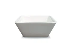 Coupelle carré ivoire porcelaine vitrifiée 13 cm Allspice - RAK Online