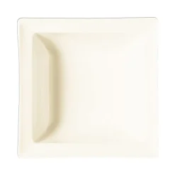 Coupelle carré ivoire porcelaine vitrifiée 12 cm Classic Gourmet - RAK New