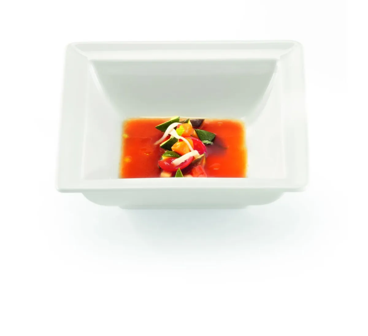 RAK Coupelle carré ivoire porcelaine vitrifiée 14 cm Classic Gourmet Online