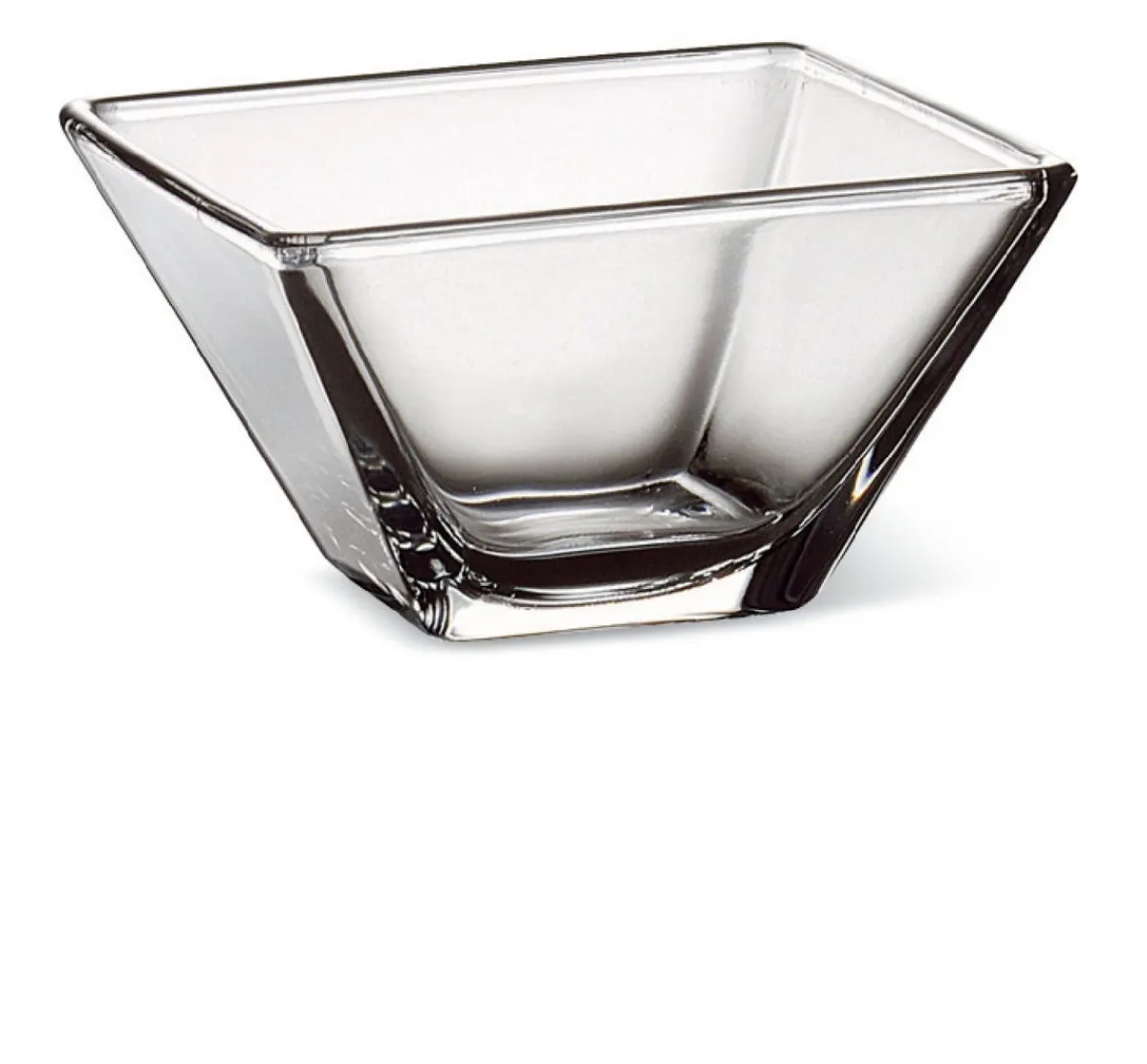 VIDIVI Coupelle carré transparent verre 11 cm Torcello Clearance