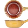 PROOF Coupelle mini poêle jaune porcelaine Ø 10 cm Elements Mustard Clearance