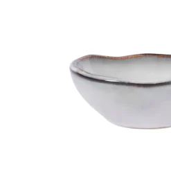 Coupelle organique rond gris grès émaillé Ø 8,3 cm Sky - PRO.MUNDI Sale