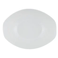 Coupelle ovale blanc porcelaine 13,4 cm Matcha - PRO.MUNDI Hot