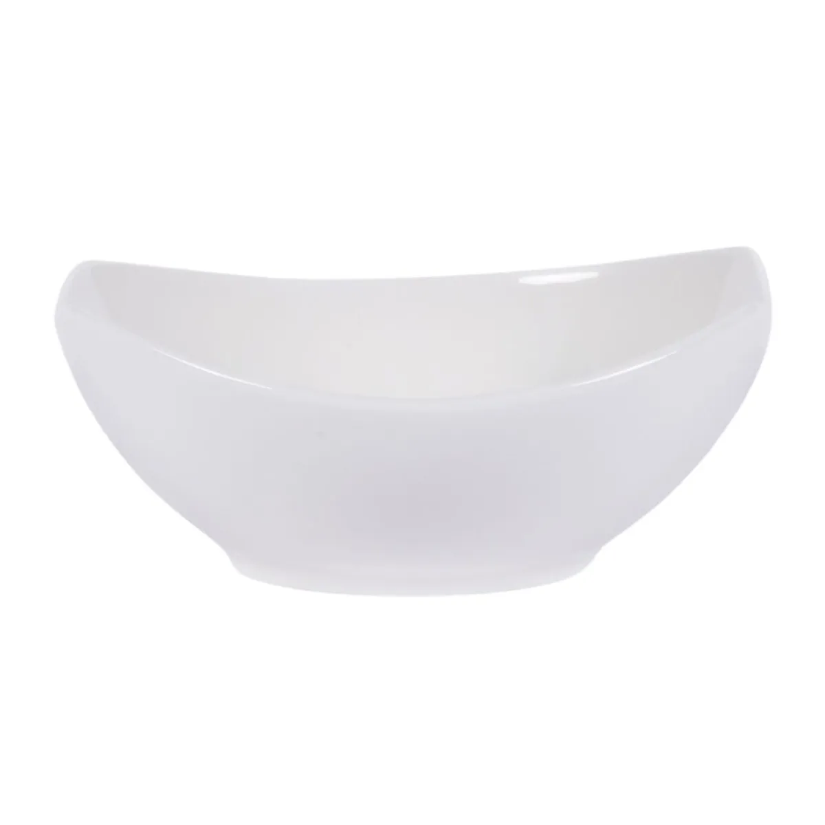 Coupelle ovale blanc porcelaine 13,4 cm Matcha - PRO.MUNDI Hot