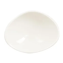 RAK Coupelle ovale ivoire porcelaine vitrifiée 10 cm Shaped Discount