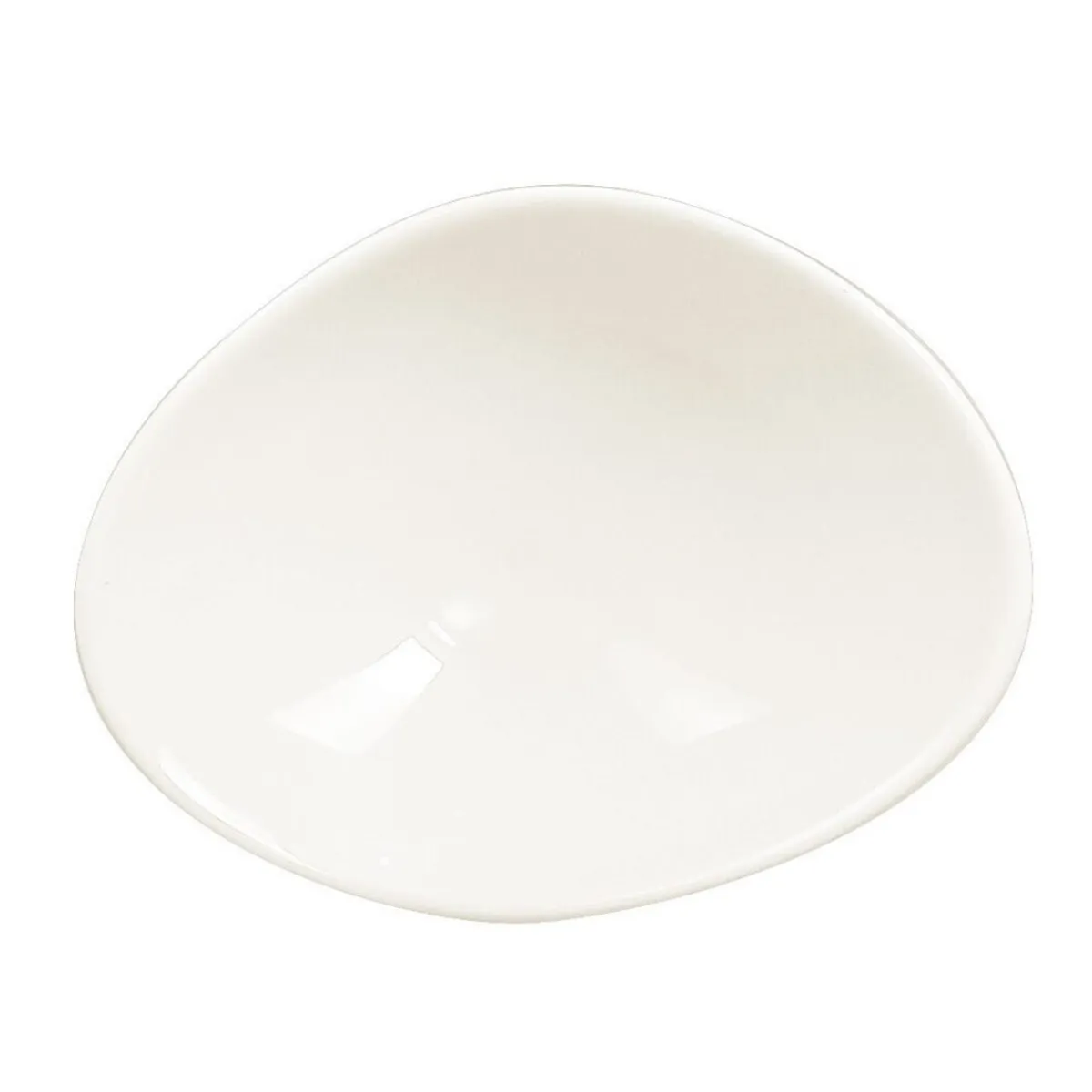 RAK Coupelle ovale ivoire porcelaine vitrifiée 10 cm Shaped Discount