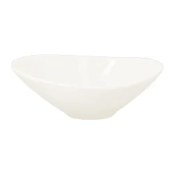 RAK Coupelle ovale ivoire porcelaine vitrifiée 10 cm Shaped Discount