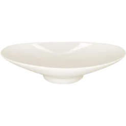 Coupelle ovale ivoire porcelaine vitrifiée 20,5 cm Aurea - RAK