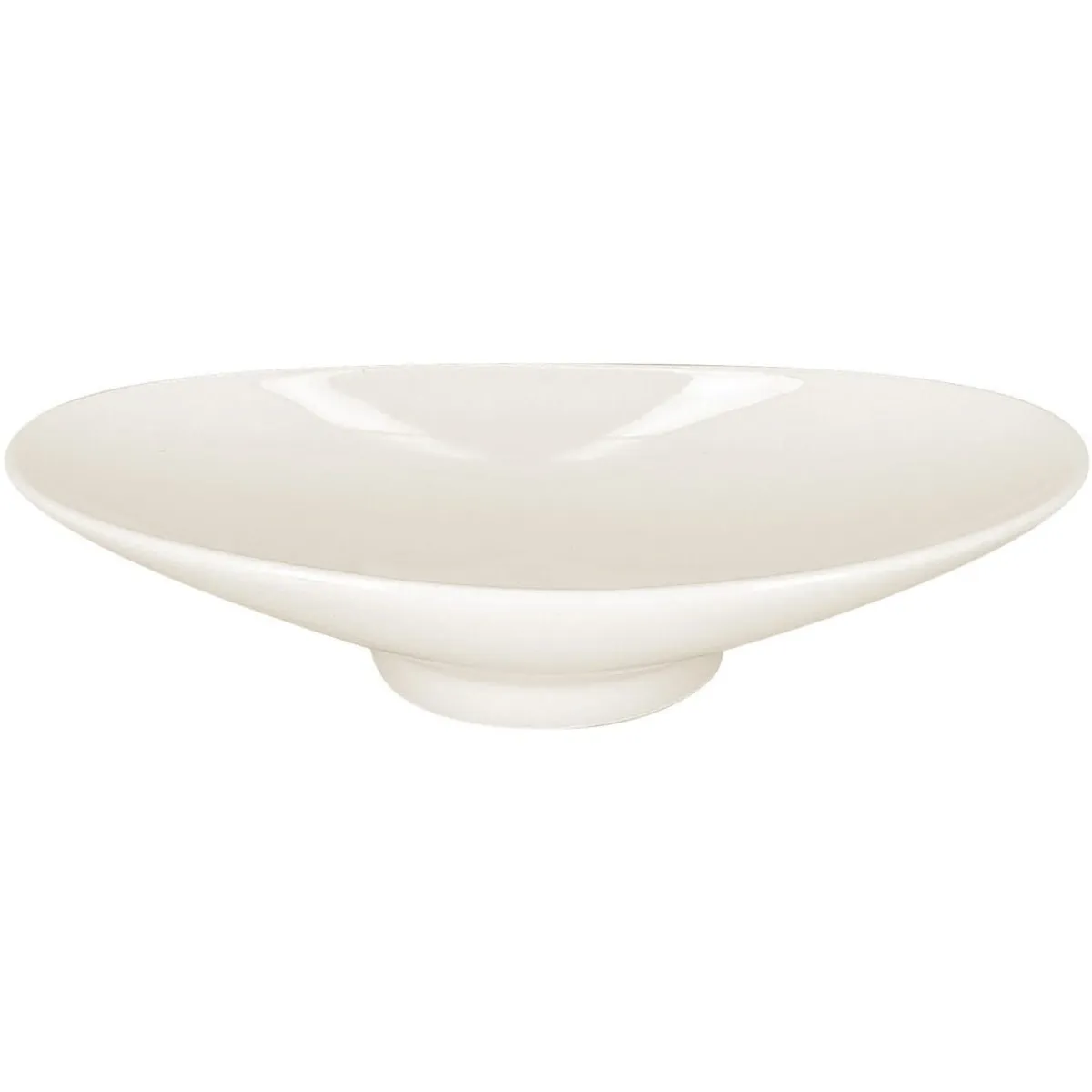 Coupelle ovale ivoire porcelaine vitrifiée 20,5 cm Aurea - RAK