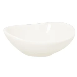 RAK Coupelle ovale ivoire porcelaine vitrifiée 8 cm Shaped Outlet