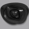 Coupelle ovale noir porcelaine vitrifiée 10 cm Shaped - RAK Sale