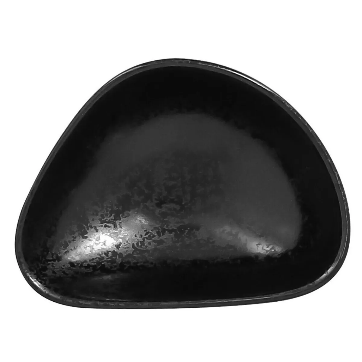 RAK Coupelle ovale noir porcelaine vitrifiée 10 cm Shaped Best