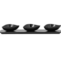 RAK Coupelle ovale noir porcelaine vitrifiée 10 cm Shaped Best