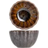 PROOF Coupelle rond argent porcelaine Ø 7 cm Elements Mineral Best