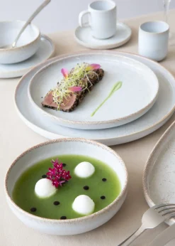 Coupelle rond beige grès émaillé Ø 12 cm Sand - ACCOLADE Outlet