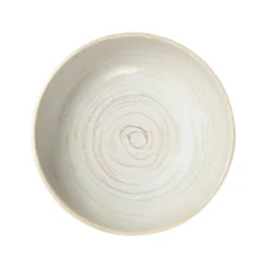 ACCOLADE Coupelle rond beige grès émaillé Ø 12 cm Aurora Hot
