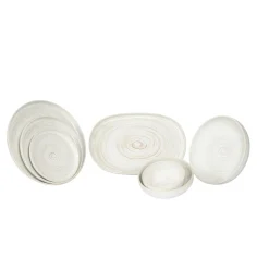ACCOLADE Coupelle rond beige grès émaillé Ø 12 cm Aurora Hot