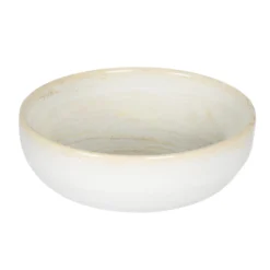 ACCOLADE Coupelle rond beige grès émaillé Ø 12 cm Aurora Hot