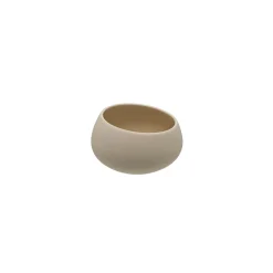 Coupelle rond beige grès émaillé Ø 7,3 cm Bahia - DEGRENNE New