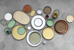 Coupelle rond beige porcelaine culinaire Ø 7 cm  Caractère - REVOL Clearance