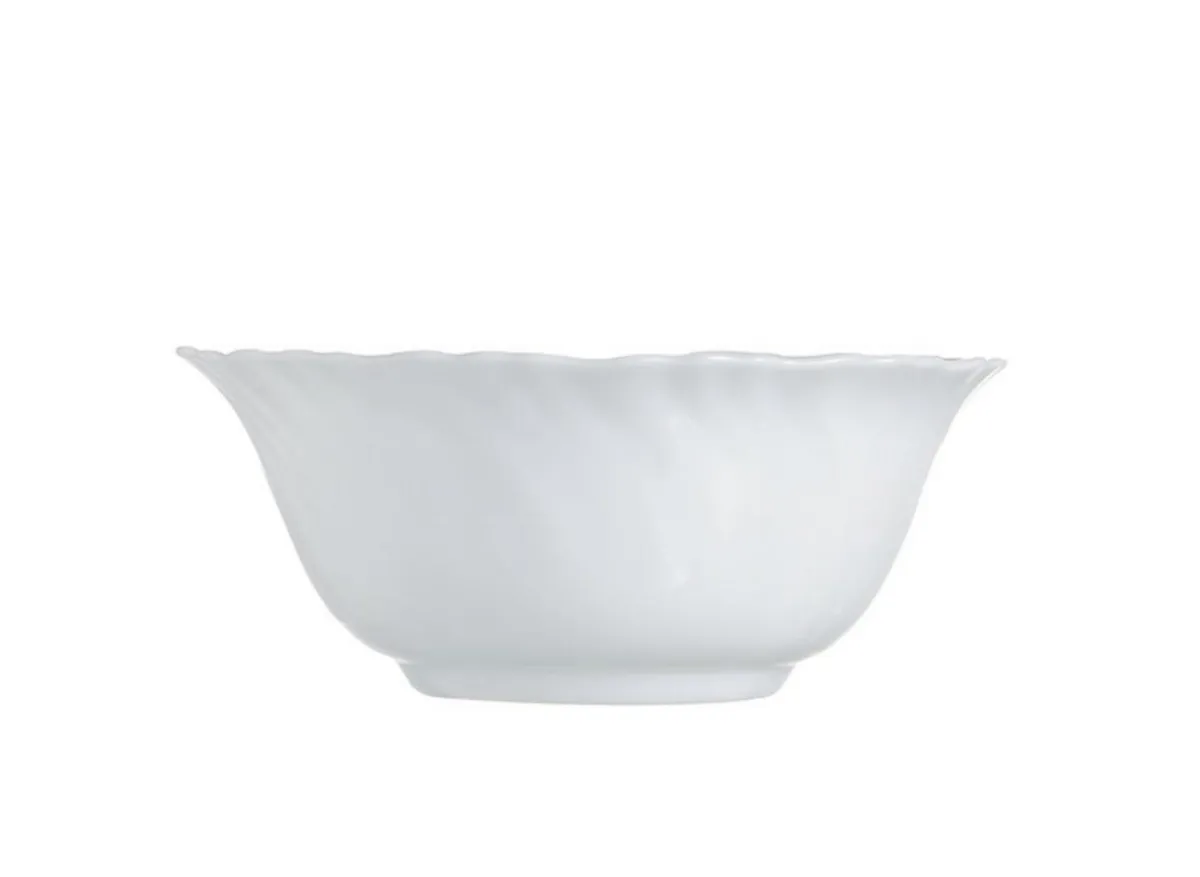LUMINARC Coupelle rond blanc verre opal Ø 12 cm Diwali Sale